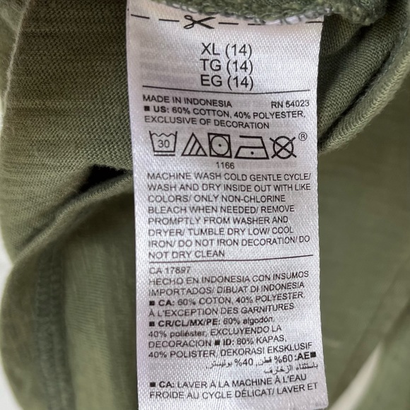 •Old Navy• Girls “So On Point” Cactus Tee Shirt - Size XL (14) - Picture 7 of 9